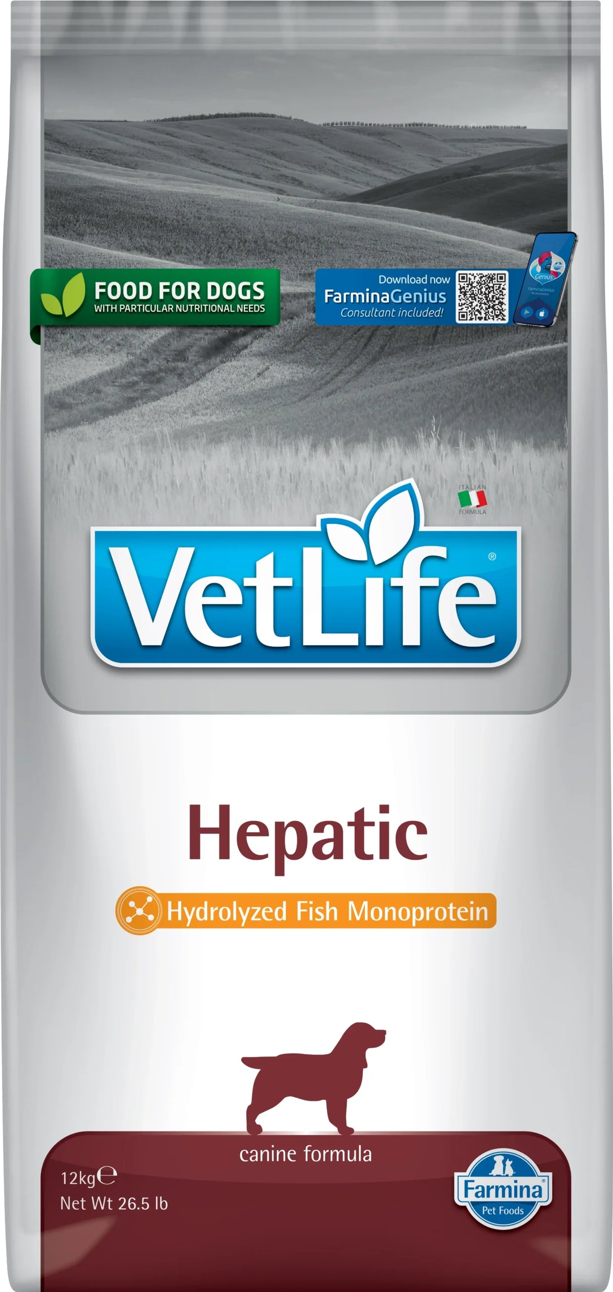 FARMINA PIENSO VET LIFE PERRO HEPATIC 12KG