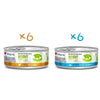 Disugual Weight Gato Pack 12X85Gr Varios Sabores: Pescado Blanco Y Pavo