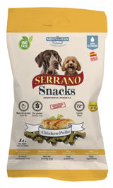 Mediterranean Natural Serrano Snacks Perro 12x100Gr Pollo