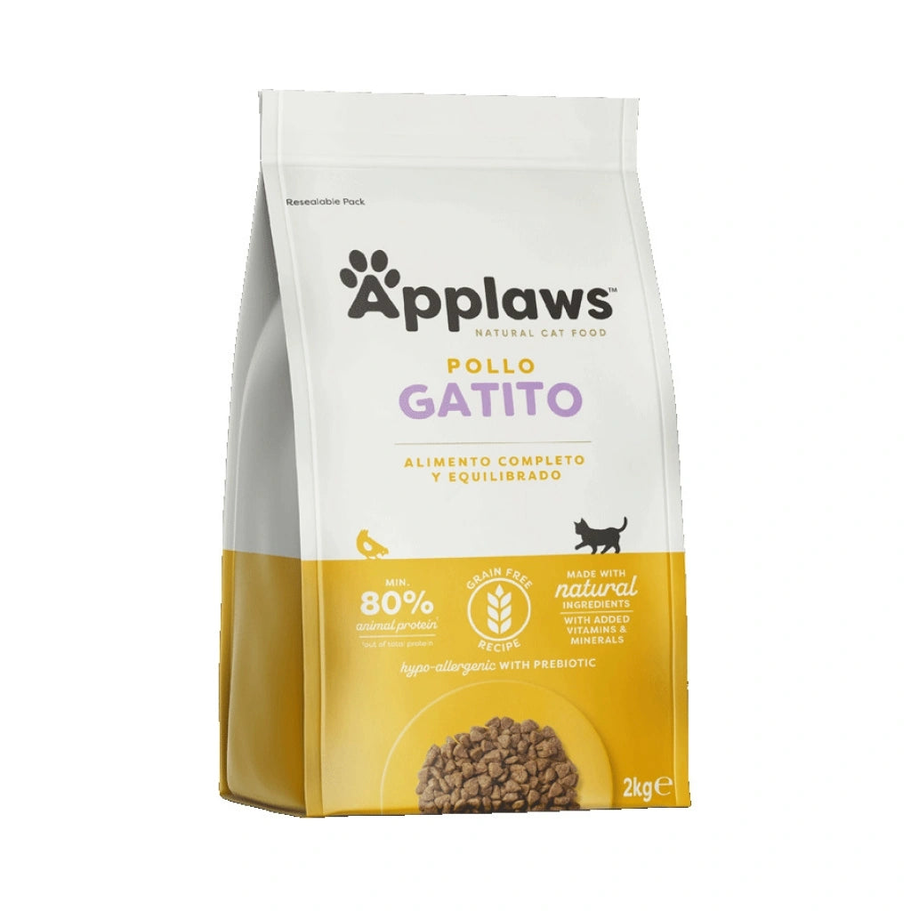 APPLAWS CAT DRY KITTEN POLLO
