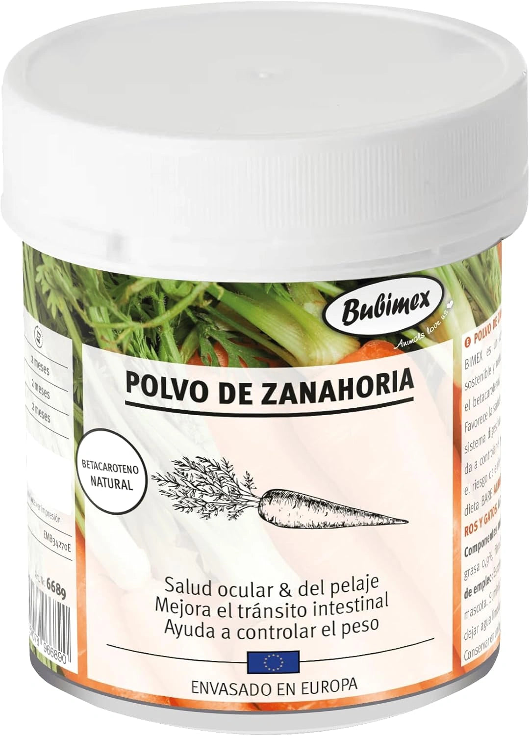 Polvo de Zanahoria 400g