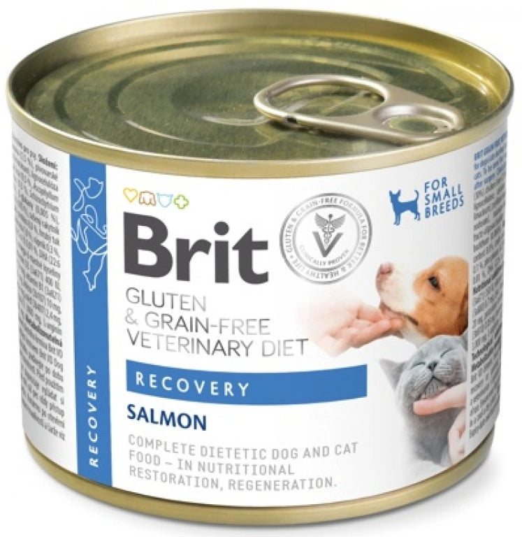 BRIT COMIDA HUMEDA PERRO VETERINARIO DIETA GF RECOVERY LATA 6X400GR