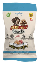 Mediterranean Natural Serrano Snacks Perro 12x100Gr Pollo