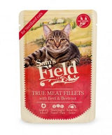 Sam’s Field Gato Pouch Filetes De Pescado Blanco 24x85Gr