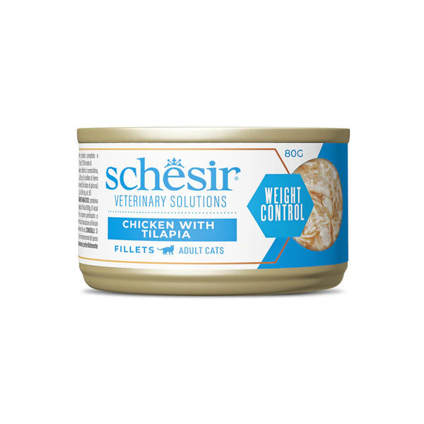 Schesir Dietaa Gato Weight Control Filetes De Pollo 8X80Gr