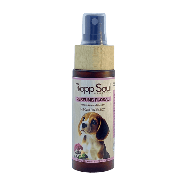 Boop Soul Perfume Floral Aceite De Geranio Y Lemongrass Aromaterapia Hipoalergénico 50Ml