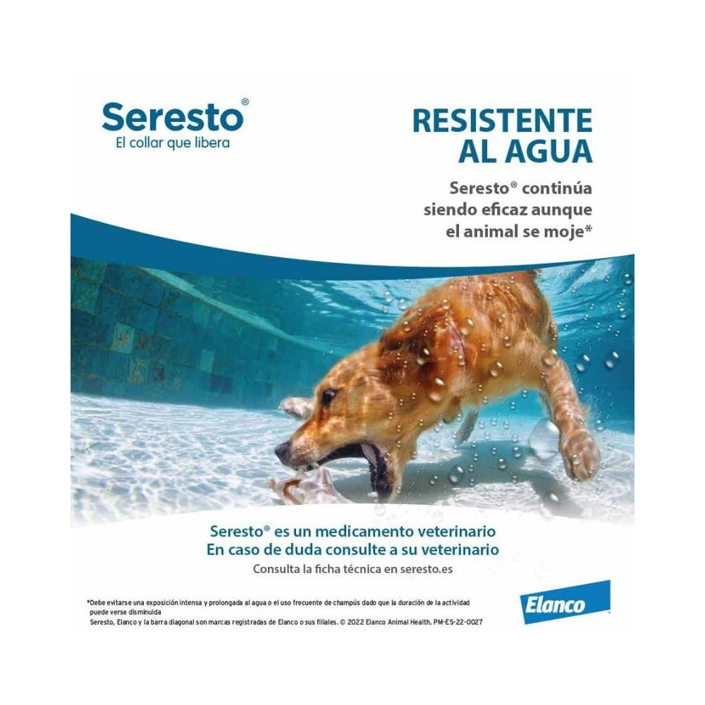 Seresto Collar antiparasitario Perros  70cm +8kg