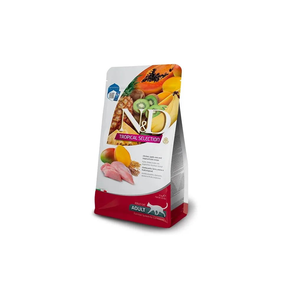 FARMINA ND GATO TROPICAL SELECTION NEUTERED POLLO 4+1KG