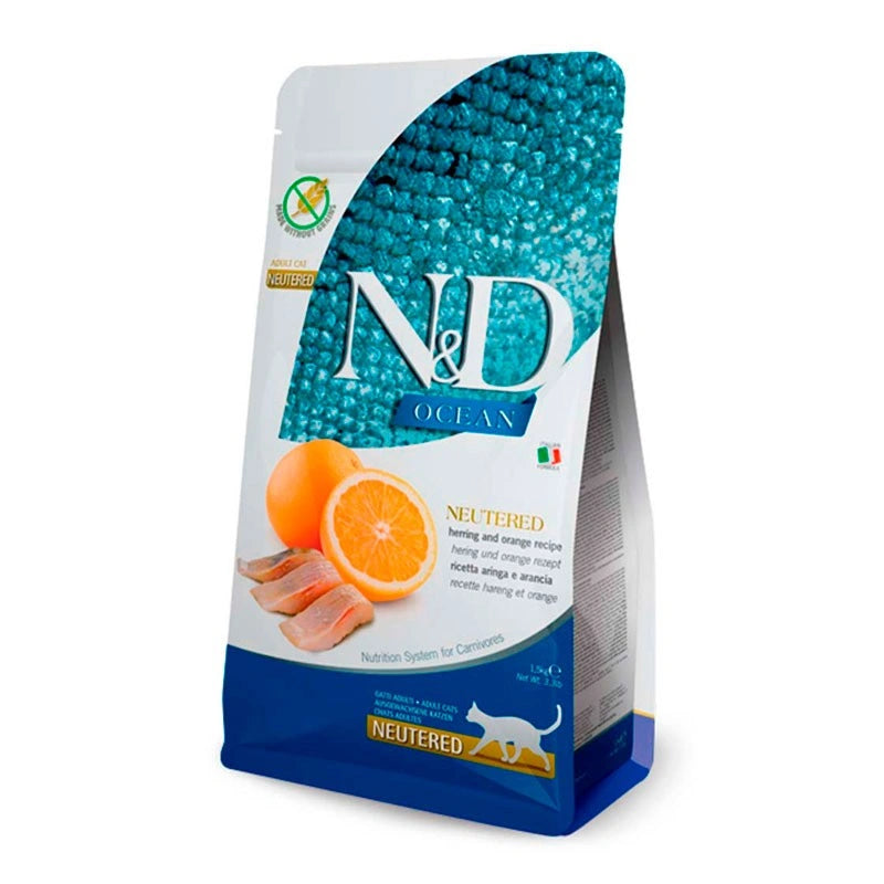 FARMINA ND GATO OCEAN NEUTERED 1,5KG