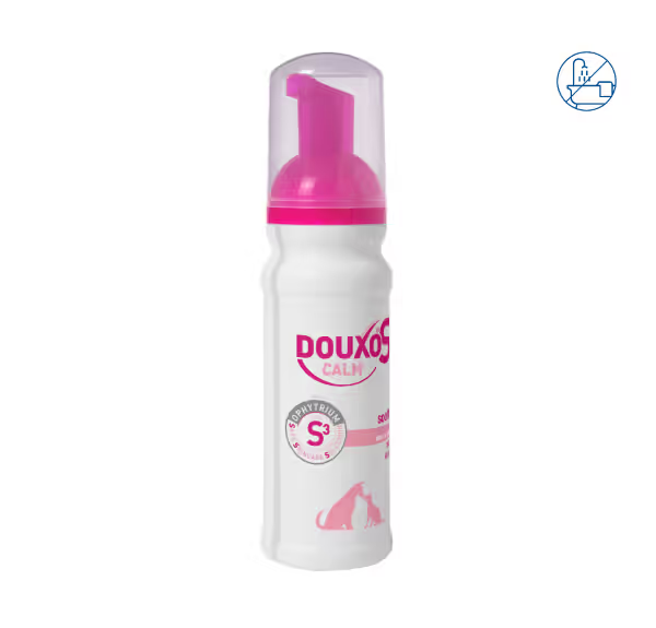 DOUXO® S3 CALM Mousse 150 ml, segunda vista del envase
