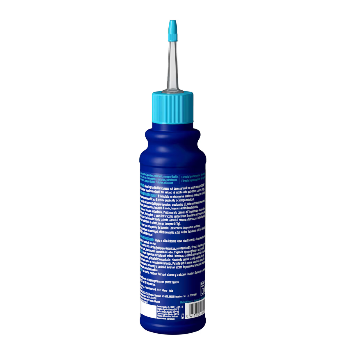 Etiqueta trasera de DOUXO® SPA Limpiador Auricular para perros y gatos