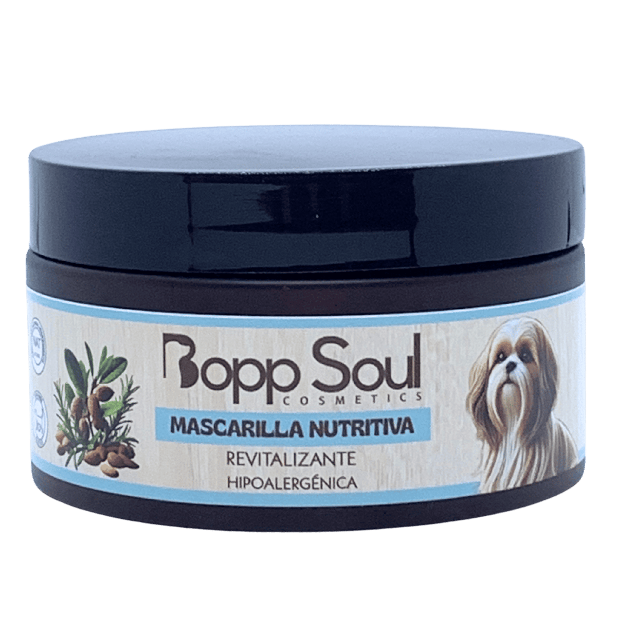 BOOP SOUL MASCARILLA NUTRITIVA ACEITE DE ALMENDRAS REVITALIZANTE HIPOALERGÉNICO 250ML