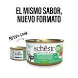 SCHESIR GATO Atún con algas en gelatina 12x70gr