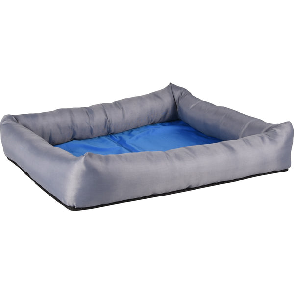 Cama Refrescante Para Perros Fresk – Azul/Gris Talla 50X40X8