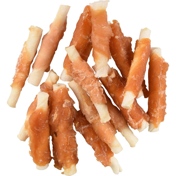 Flamingo Palito De Piel Cubierto De Pollo 6Cm 15Unids 100Gr