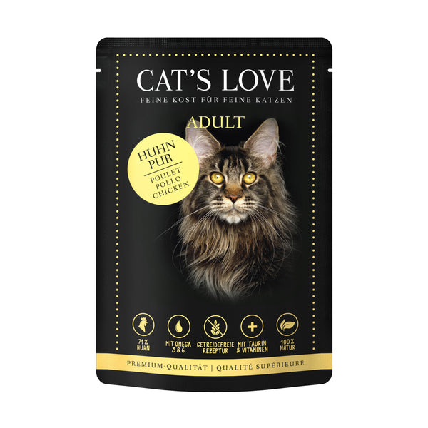 Gato’S Love Alimento Completo Adulto Puro Pollo 85Gr