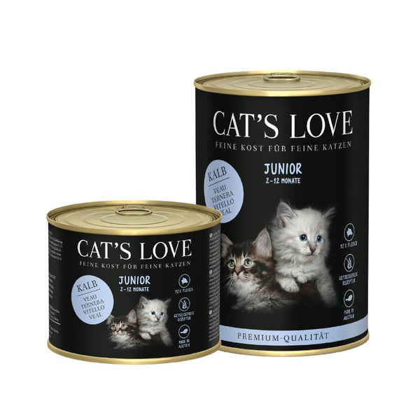 Gato’S Love Kitten Ternera Aliemento Completo 6X400