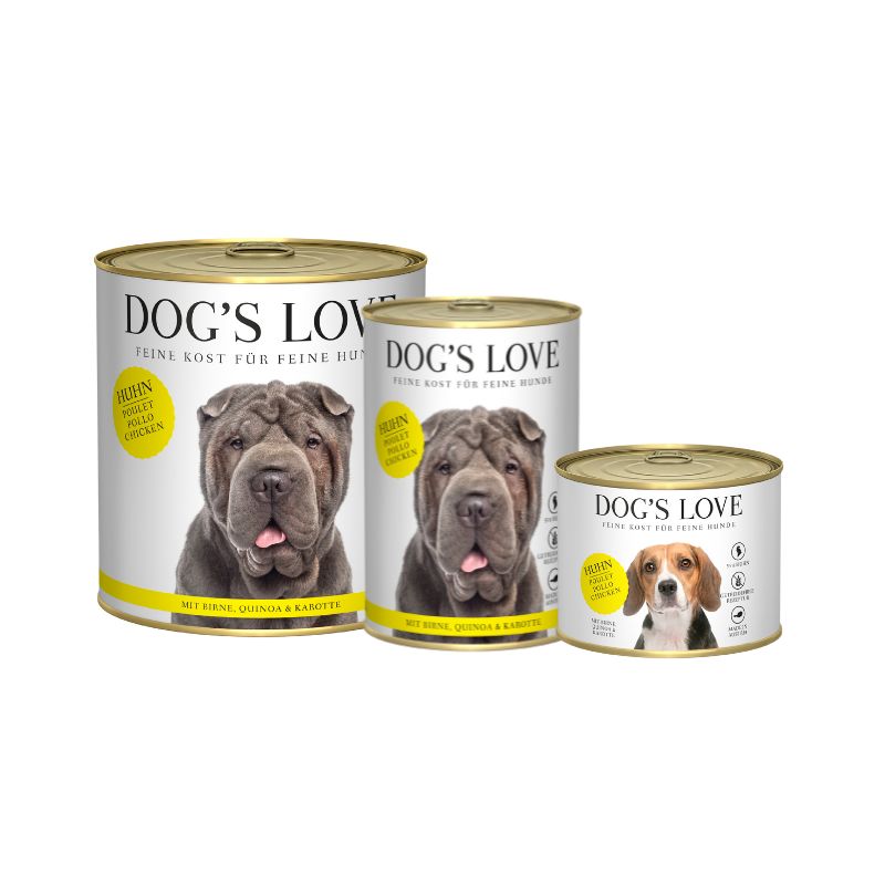 DOG’S LOVE ALIMENTO HÚMEDO POLLO 6X800