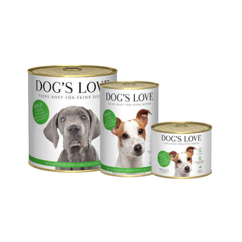 DOG’S LOVE ALIMENTO HÚMEDO VENADO 6X200