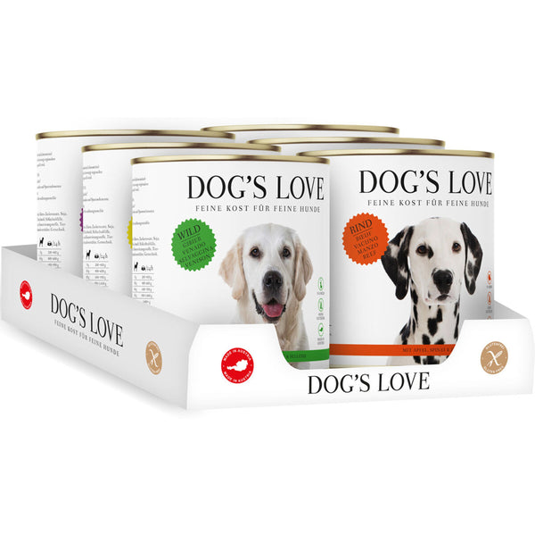 Perro’S Love Alimento Húmedo Multipack  6X400