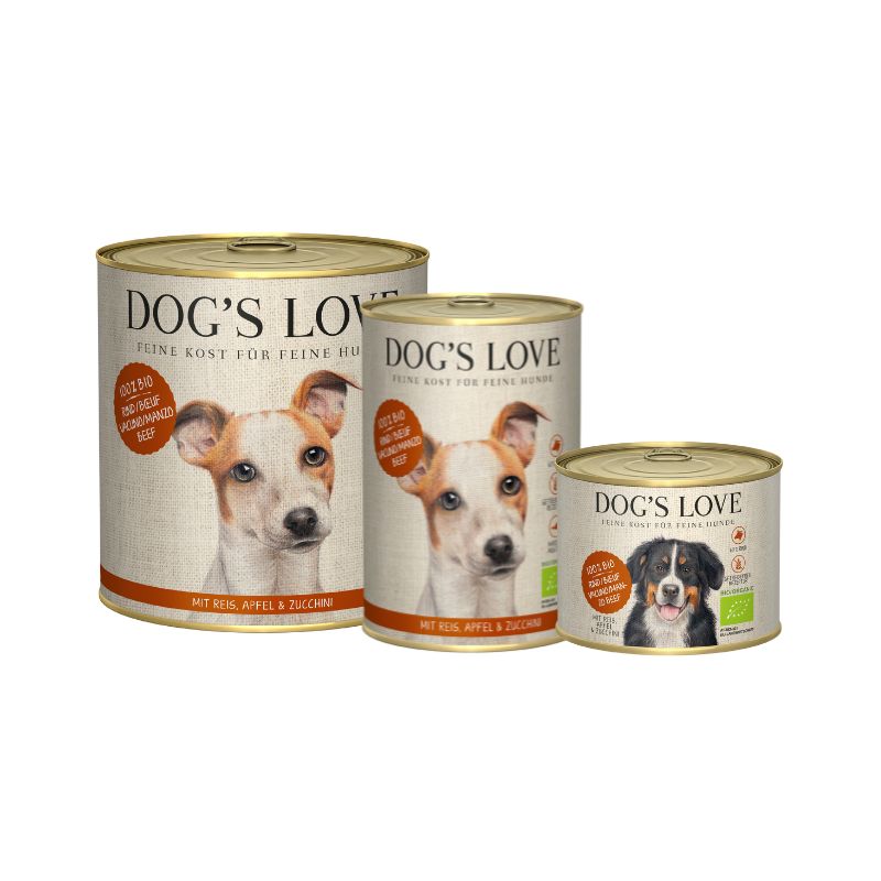 DOG’S LOVE BIO ALIMENTO HÚMEDO VACUNO 6X200