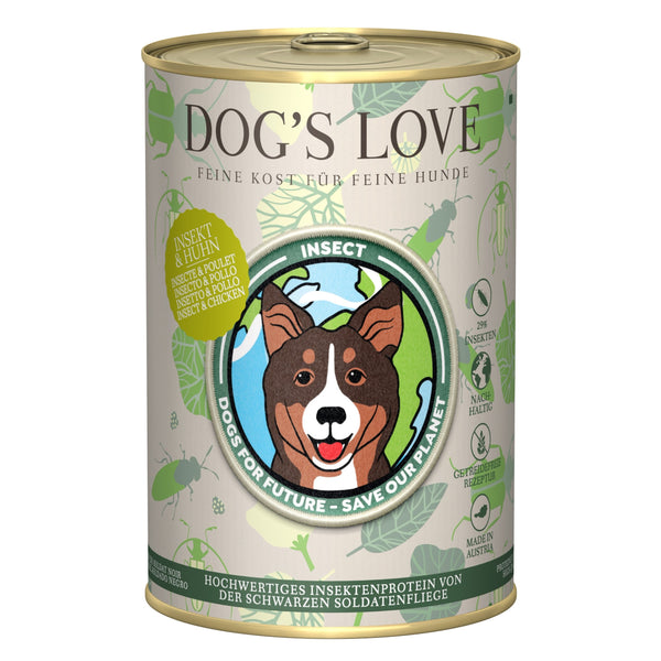Perro’S Love Alimento Húmedo Para Perro Insecto Y Pollox400