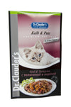 Dr.Clauder’S Húmedo Best Pearls En Gelatina N.6 Ternera Y Pavo 20X100Gr Pouch Gato