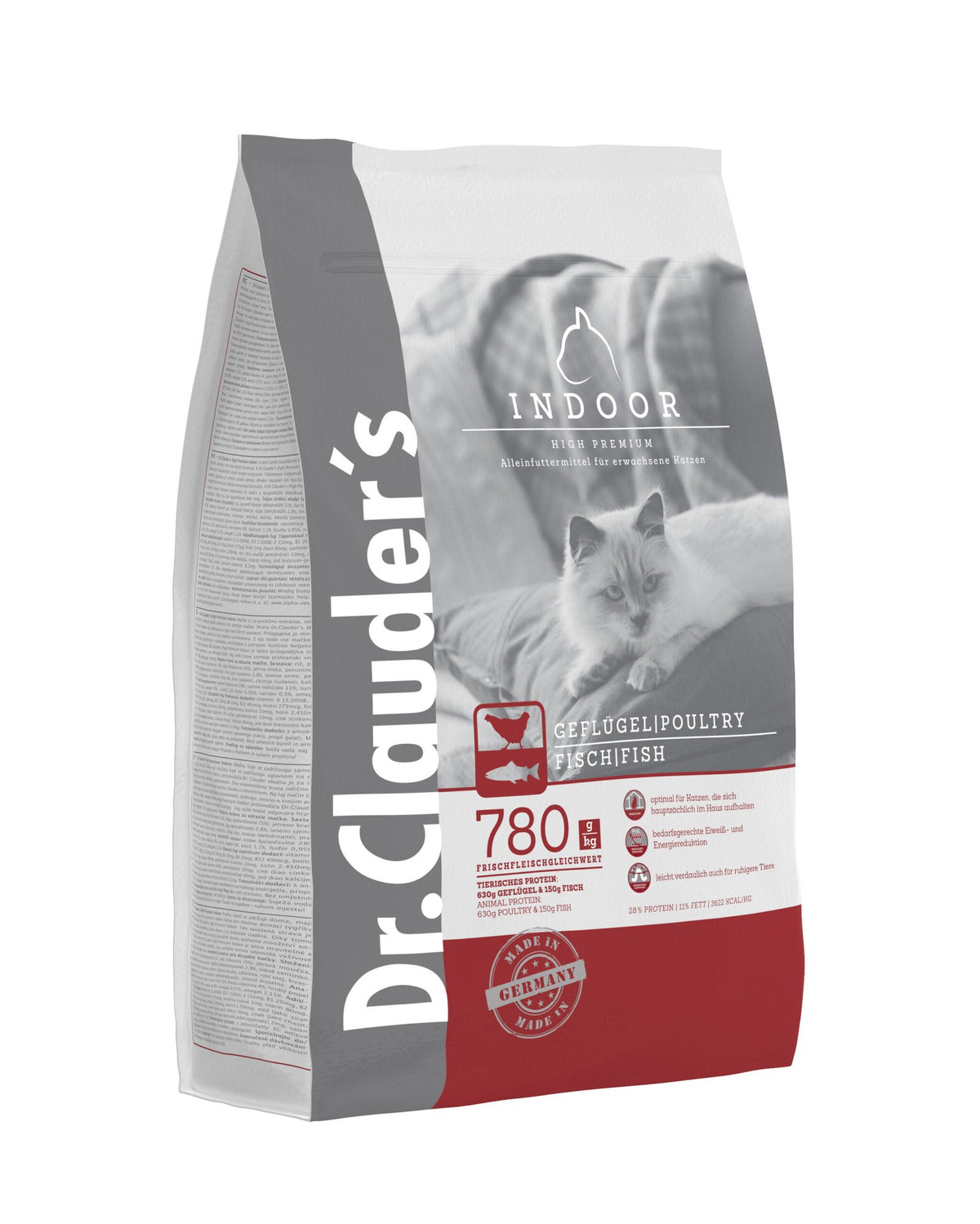 Dr.Clauder’s Seco High Premium Todas Las Razas Indoor 4Kg Gato