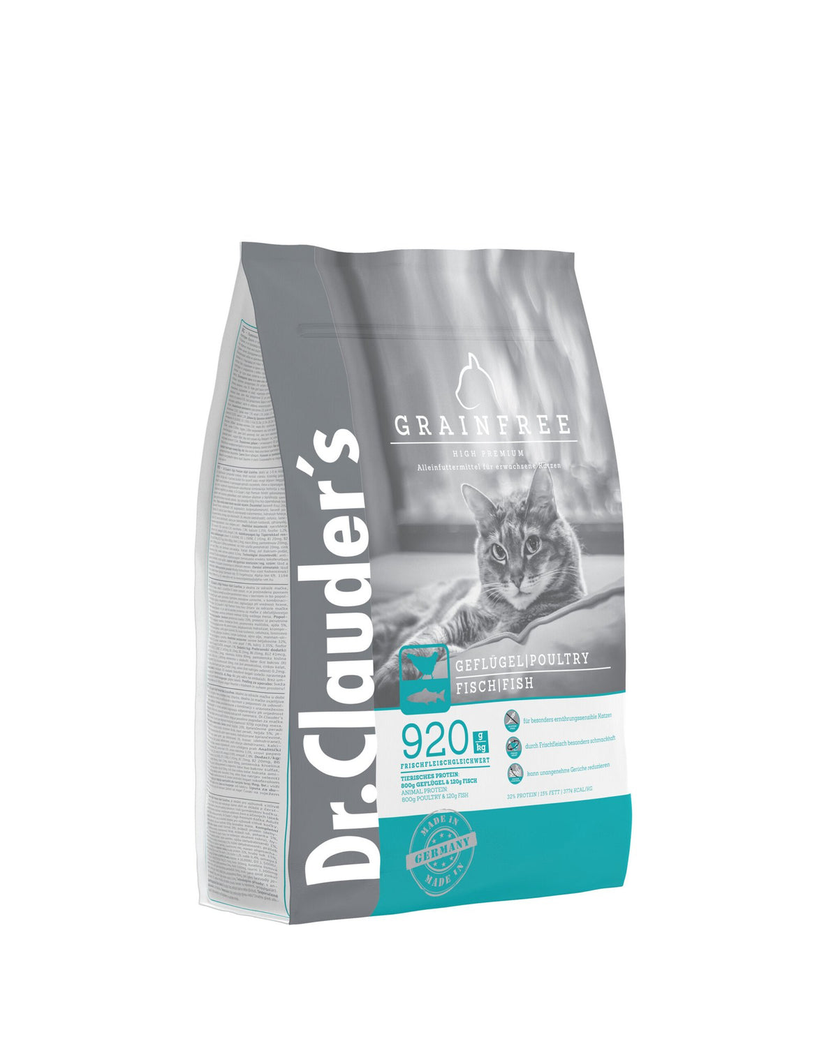 Dr.Clauder’s Seco High Premium Todas Las Razas Adulto Grainfree 1.5Kg Gato