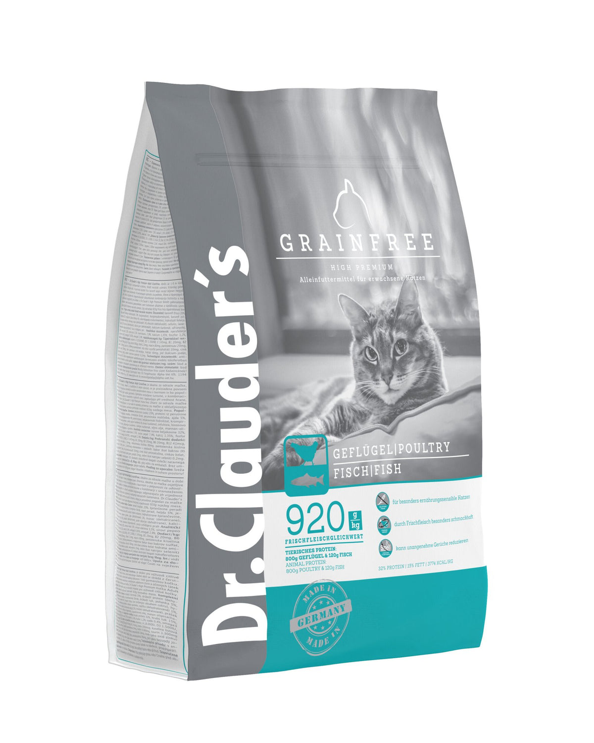 Dr.Clauder’s Seco High Premium Todas Las Razas Adulto Grainfree 4Kg Gato