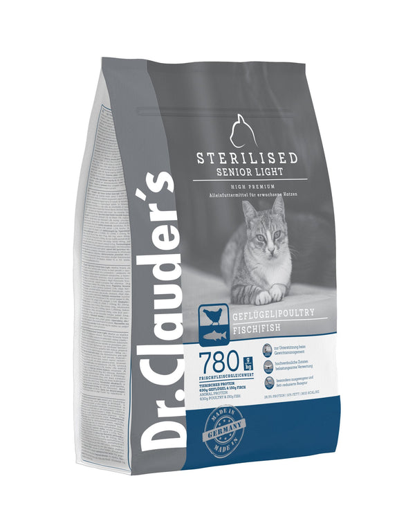 Dr.Clauder’S Seco High Premium Todas Las Razas Esterilizado / Light / Senior 1.5Kg Gato