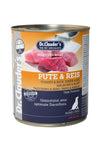 Dr.Clauder’S Húmedo Carne Seleccionada Prebiotic Pavo Y Arroz 6X800G Perro