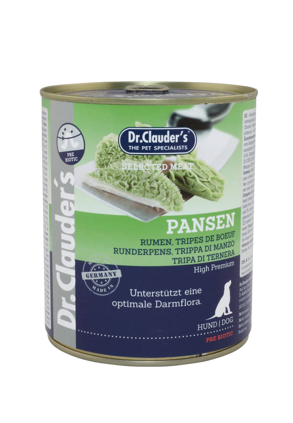 Dr.Clauder’S Húmedo Carne Seleccionada Prebiotic Estómago 6X800G Perro