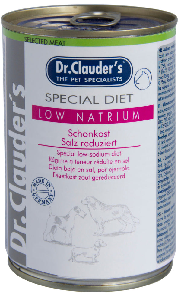 Dr.Clauder’S Húmedo Special Dieta Dietaa Light Baja En Sodio 6X400G Perro