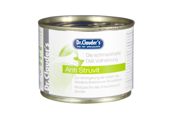 Dr.Clauder’S Húmedo Dietaa Alimento Completo Anti Estruvita 6X200Gr Gato