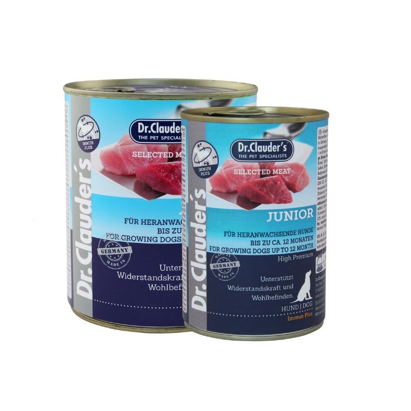 Dr.Clauder’s Húmedo Carne Seleccionada Immune Plus Cachorro 6x400G Perro
