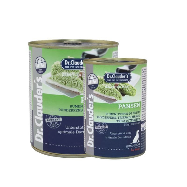 Dr.Clauder’S Húmedo Carne Seleccionada Prebiotic Estómago 6X400G Perro