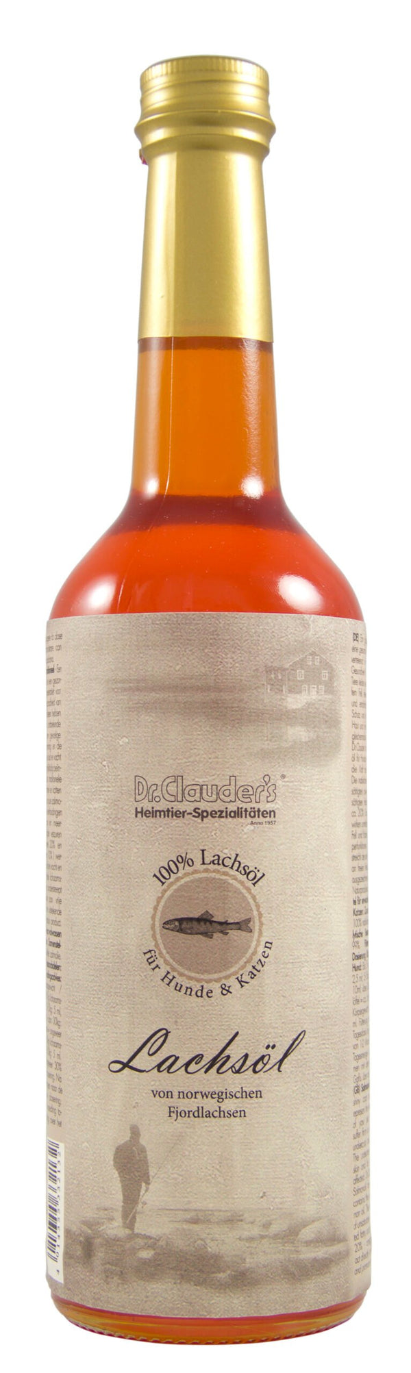 Dr.Clauder’S Suplementos B.A.R.F. Todas Las Razas Aceite De Salmón 500Ml Perro