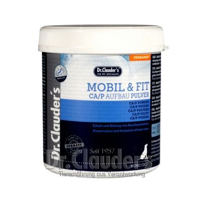 Dr.Clauder’S Suplementos Function&Care Mobile Y Fit Calcio Y Fósforo En Polvo 500G Perro