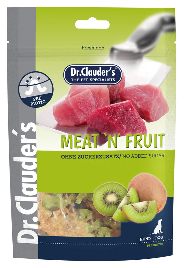 Dr.Clauder’S Snack Funcional Meat & Frutas Snack Kiwi Y Pollo 10X80G Perro