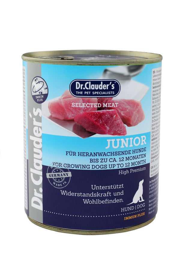 Dr.Clauder’S Húmedo Carne Seleccionada Immune Plus Cachorro 6X800G Perro