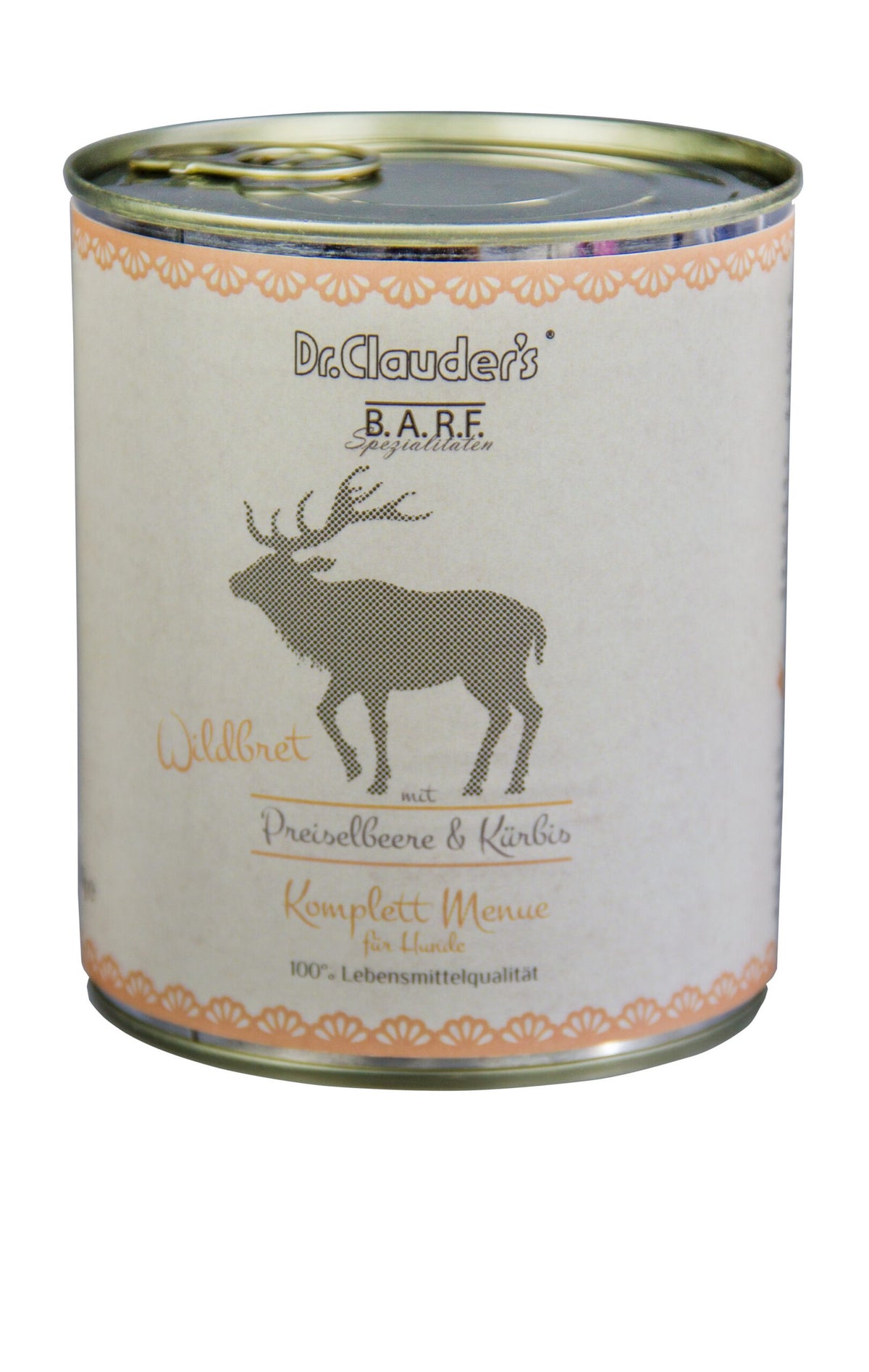 Dr.Clauder’s Húmedo B.A.R.F. Menú Completo Gamo 6x800G Perro