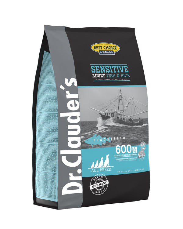 Dr.Clauder’S Seco Best Choice Sensitive Adultoo Pescado Y Arroz Todas Las Razas 4Kg Perro