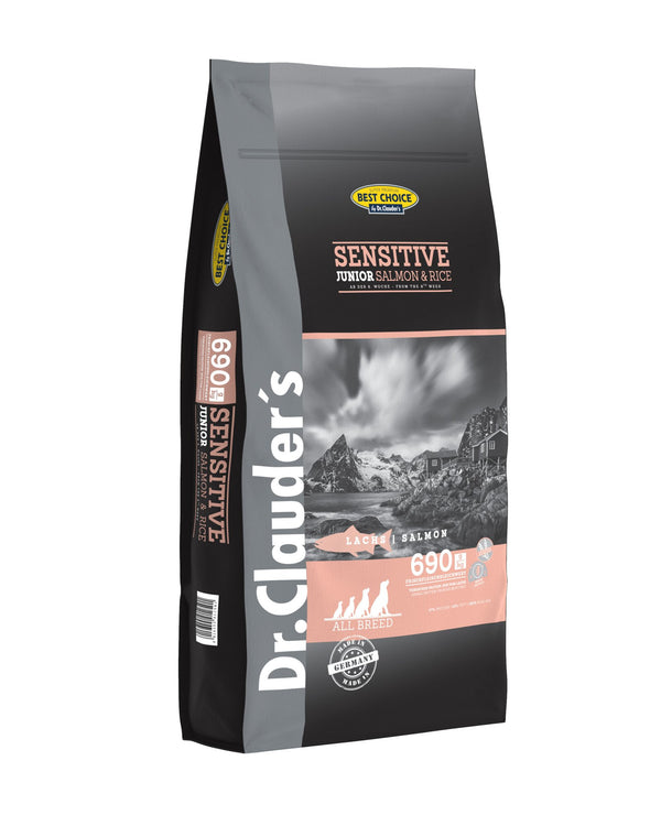 Dr.Clauder’S Seco Best Choice Sensitive Junior Salmón Y Arroz Todas Las Razas 12.5Kg Perro