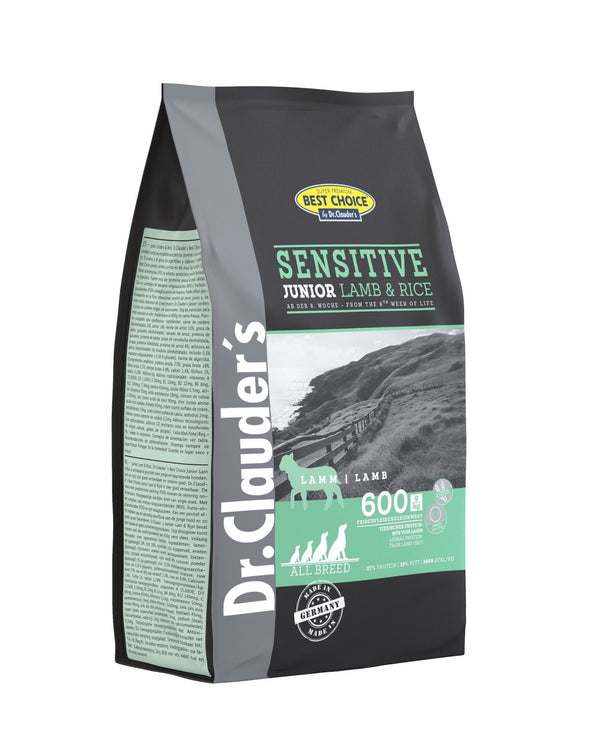 Dr.Clauder’S Seco Best Choice Sensitive Junior Cordero Y Arroz Todas Las Razas 4Kg Perro