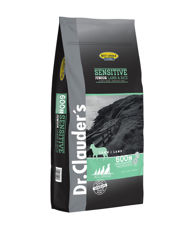 Dr.Clauder’S Seco Best Choice Sensitive Junior Cordero Y Arroz Todas Las Razas 12.5Kg Perro