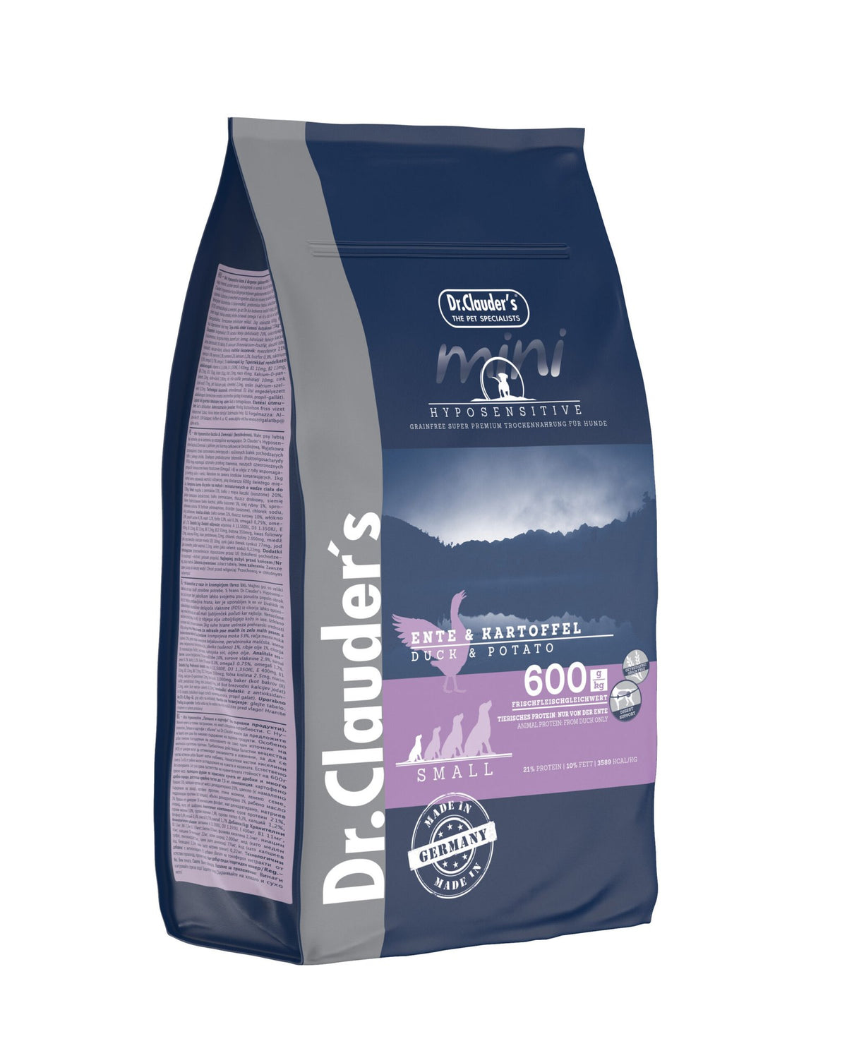 Dr.Clauder’s Seco Dr.Clauder’S Mini Pato Y Patata 2Kg Perro