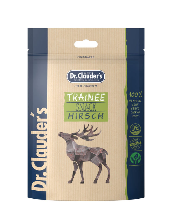 Dr.Clauder’S Snack Funcional Trainee Snack Medium Venado 10X80G Perro