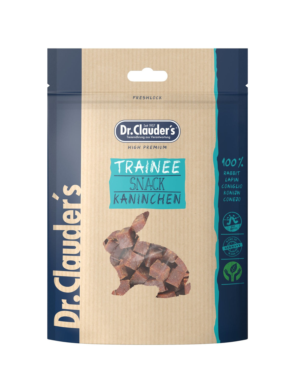 Dr.Clauder’s Snack Funcional Trainee Snack Medium Conejo 10x80G Perro
