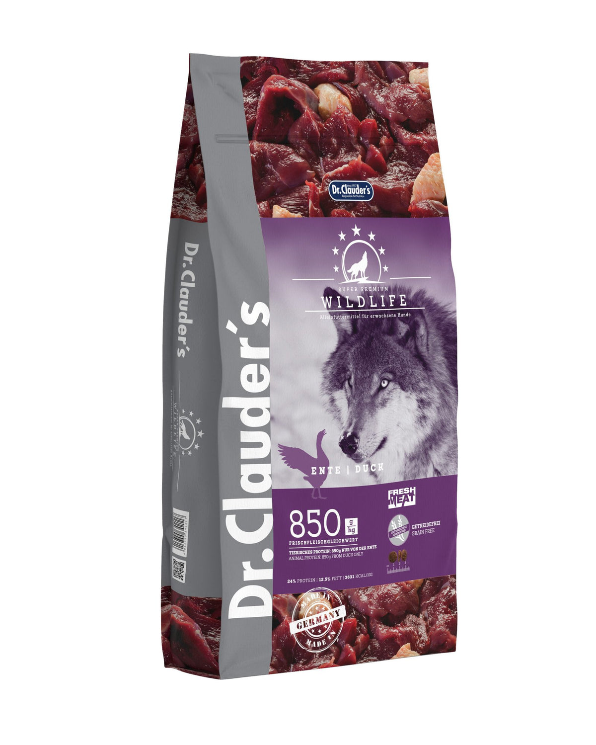 Dr.Clauder’s Seco Wildlife Todas Las Razas Pato 11.5Kg Perro